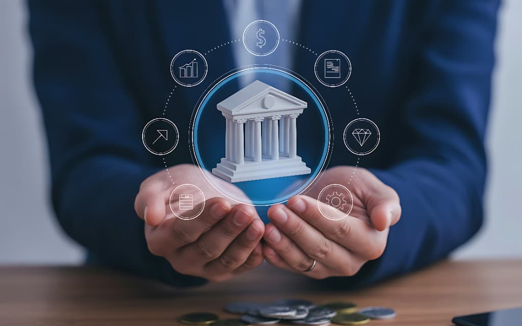Banks, insurers, and services